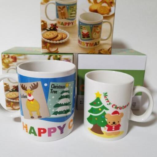 お取引中未使用クリスマス柄マグカップ4個 あや 中萩の生活雑貨の中古あげます 譲ります ジモティーで不用品の処分