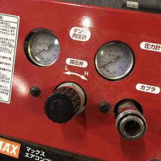 2/19 YO終  MAX エアコンプレッサー AK-820 電動工具 釘打ち 塗装 動作確認済み マックス YO東