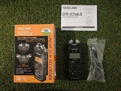 TASCAM リニアPCMレコーダー DR-07MKⅡ