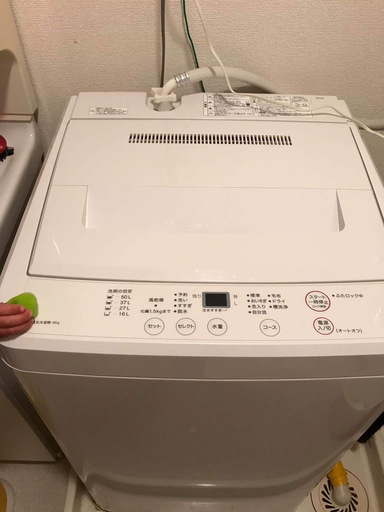 MUJI無印良品　電気洗濯機AQW-MJ60
