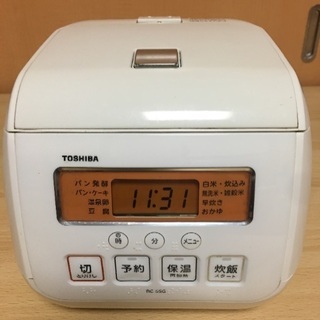 東芝の炊飯器、RC-55Gです。