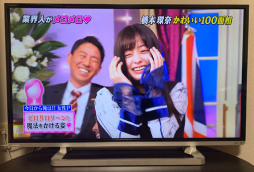 (引き取り手決まりました)TOSHIBA 40インチフルハイビジョン液晶テレビ　40G9