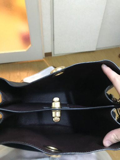 coach チャーリー　バケット　バッグ　ブラック