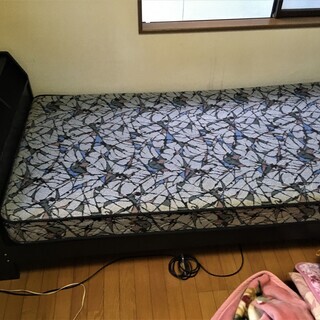 シーリージャパンのシングルベッド差し上げます