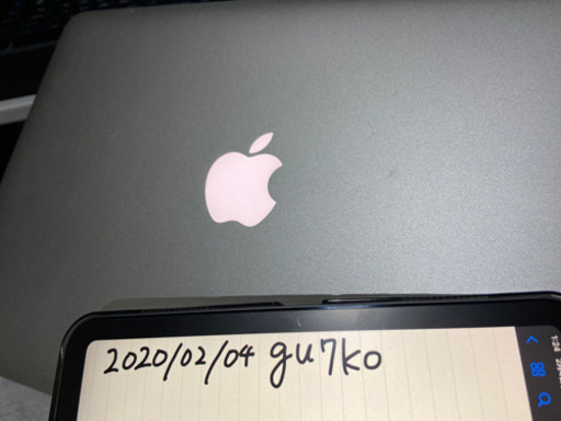 (取引中)macbook pro 13inch(2015) 16GB ストレージ128GB+SD128 US配列