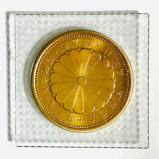 Ｓ61 天皇陛下御在位60年記念 10万円金貨　記念硬貨 ﾊﾟｯ...