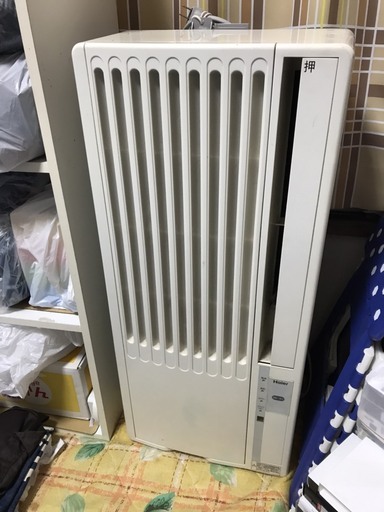 中古動作品　Haier ハイアール 窓用エアコン　冷房専用　JA-16J リモコンありません