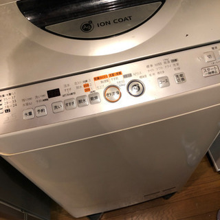【無料】ES-TG55K SHARP製洗濯機