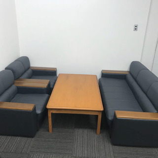 札幌市中央区美品応接セット出品