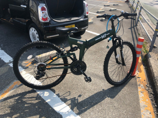 自転車　マウンテンバイク　山陽本線櫛ヶ浜駅でお渡し！