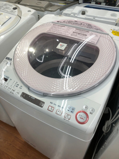 たっぷり洗える8kg洗濯機！おすすめです！