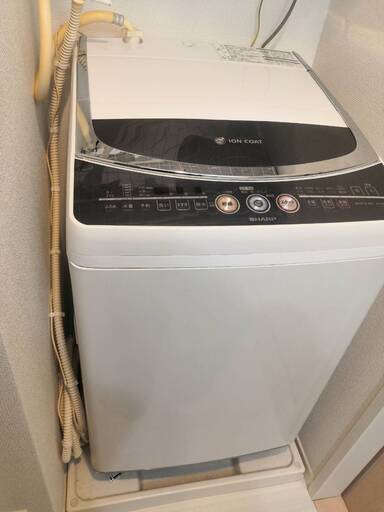電気洗濯乾燥機 洗8.0kg 乾4.5kg SHARP Ag+イオン