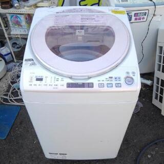 シャープ 洗濯乾燥機 ES-TX830-P 2014年製 シャープ 洗濯乾燥機 ES-TX830-P 2014年製