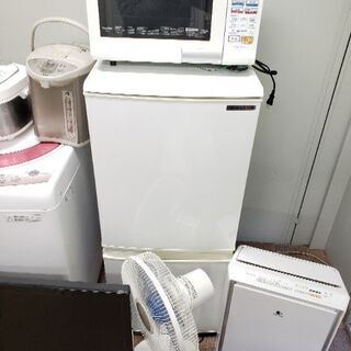 新生活応援‼激安家電セット‼5点セット 冷蔵庫 洗濯機 テレビ 電子レンジ 掃除機 空気清浄機 ストーブ ポット ケトル 扇風機