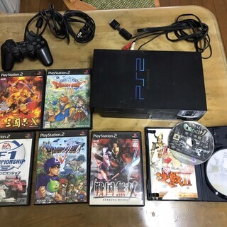 動作確認済み】プレイステーション2本体 PS2 ソフトセット | w2