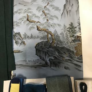 男物着物米沢つむぎ