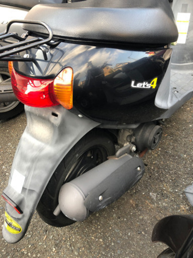 SUZUKI レッツ 新車ワンオーナー CA4AA 福岡市南区 走行少ない