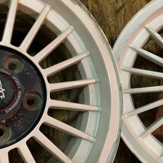 SPACE CREW V-2 15インチ6.5J5HPCD114.3+23 社外ホイール 4本 旧車ホイール　(HB151) クレジットカード QR決済可能