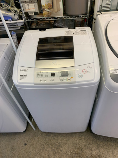 洗濯機 Haier JW-K60F 6キロ　コンパクト