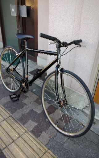 SCHWINN CUTTER[カッター]700c ピストバイク 固定ギア/ブラック 颯爽と