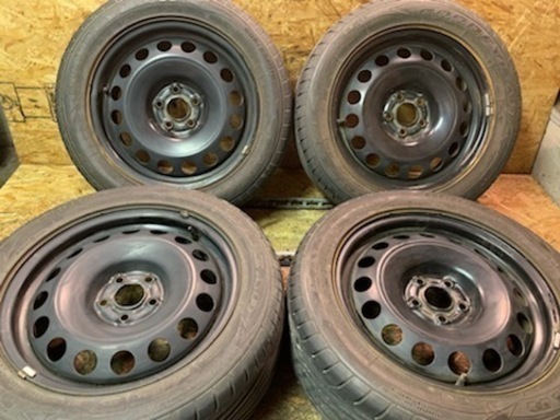 Goodyear Eagle F1 5 55zr16 夏タイヤ 4本 フォルクスワーゲン ゴルフ4純正スチールホイール 16インチ6 Tanikawa S 南平岸のタイヤ ホイールの中古あげます 譲ります ジモティーで不用品の処分