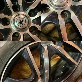 【FIRE STONE FIREHAWK WIDEOVAL 205/55R16】夏タイヤ 2017年製 4本【BROOK 6.5J5HPCD114.3+48】オーリス ルシオン アイシス等　(TE119) クレジットカード QR決済可能 Firestone Firehawk Wide Oval AS Performance Passenger Tires Online