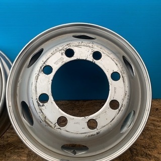 TOPY 22.5×6.75 8H PCD285 +152 2本 スチールホイール 大型トラック 
