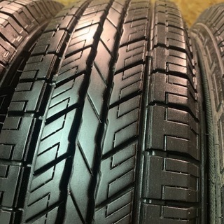 【HANKOOK DynaPro HP 175/80R15】夏タイヤ 4本 バリ溝 2012年製【Weds Treffer 15インチ5J5HPCD114.3+50】テリオスキッド等　(TT45) クレジットカード QR決済可能