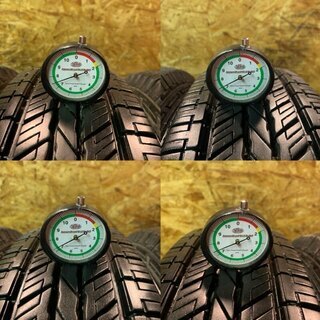 【HANKOOK DynaPro HP 175/80R15】夏タイヤ 4本 バリ溝 2012年製【Weds Treffer 15インチ5J5HPCD114.3+50】テリオスキッド等　(TT45) クレジットカード QR決済可能