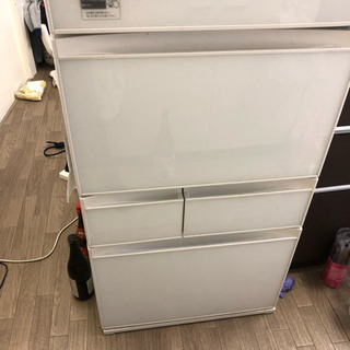 東芝ノンフロン冷凍冷蔵庫 GR-J43GXV(ZW) 410L 5ドア クリアシェル