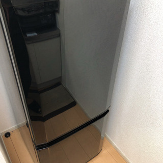 三菱　冷蔵庫　ブラック【美品】MR-P15C-B