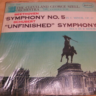 69【LPレコード】交響曲　ベートヴェン｢運命｣・シューベルト