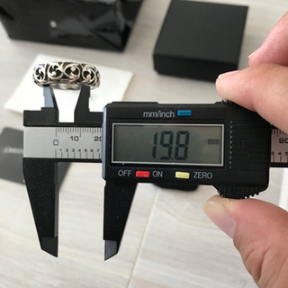 2月末まで期間限定出品 クロムハーツリング 正規名古屋店 インボイス付