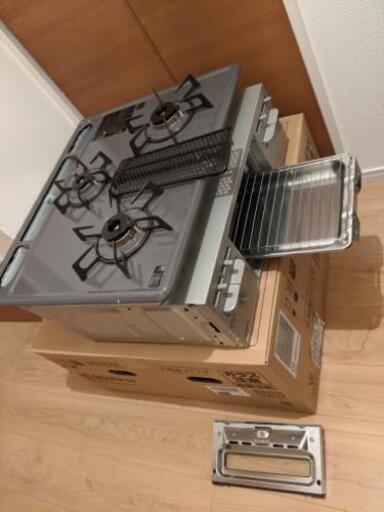 ビルトインガスコンロ　中古品