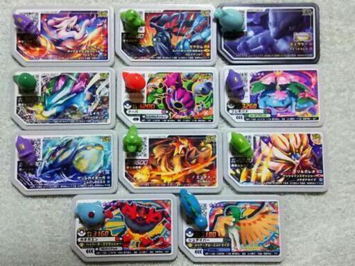 ポケモンガオーレ まとめ売り ガオーレパス ケース付き 伝説 まぼろし有り はる 盛岡のおもちゃの中古あげます 譲ります ジモティーで不用品の処分