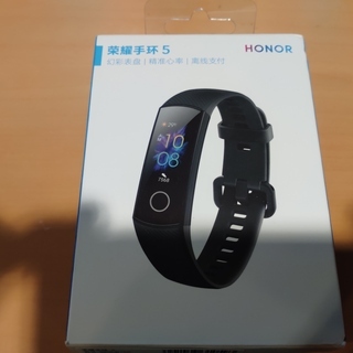 スマートウォッチ　Huawei HonorBand5 一度装着し...