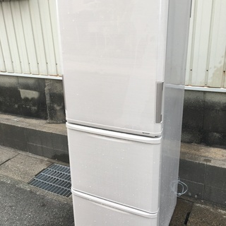 シャープ,SJ-PW35B,3ドア冷蔵庫,350L,2016年製...
