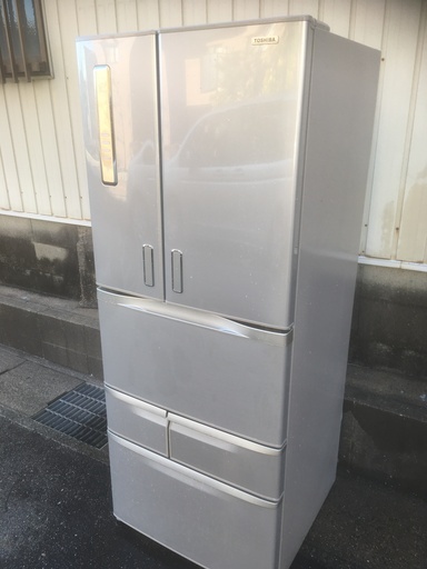 東芝,GR-D47F,6ドア冷蔵庫,471L,2011年製,東京都内,名古屋市内近郊,送料無料