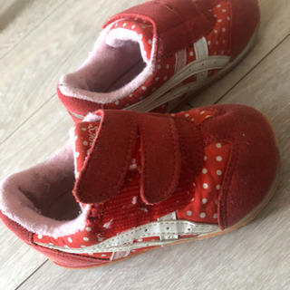 子供用靴　14.5cm  赤