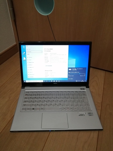 ★成約済★【早い方優先】Corei7/4G/SSD64G NEC Ultrabook Windows10