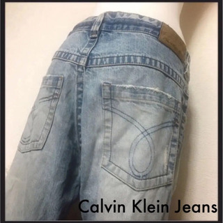 【Calvin Kleinオンワード樫山】ヴィンテージデニムダメ...