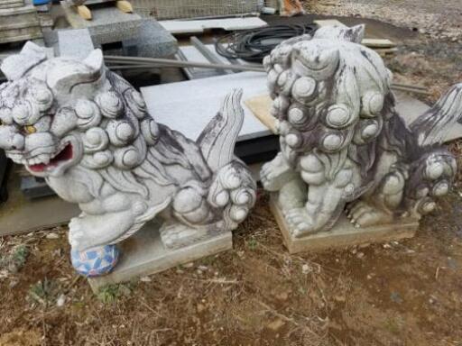 狛犬 シーサー 守り神 石像