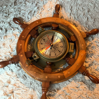 アンティーク 船舵 時計