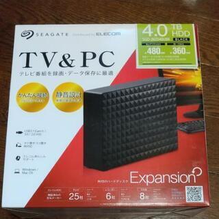 エレコム 4TB 外付けHDD ELECOM