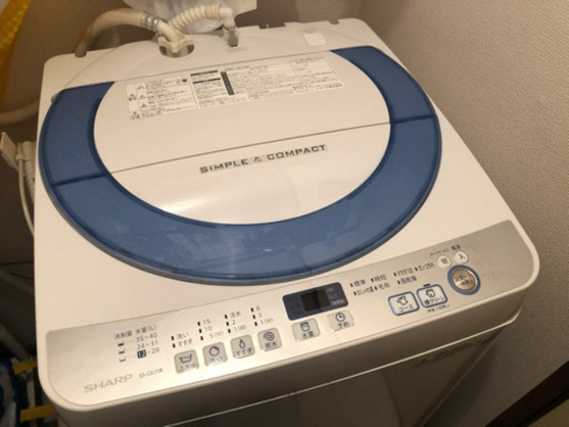 【取りに来てくれる方限定】SHARP洗濯機2016年製