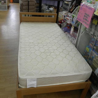 シングルベッド© すのこベッド マットレス付き 幅：980㎜ 札幌  西岡店 シングルベッド© すのこベッド マットレス付き 幅：980㎜ 札幌 西岡店