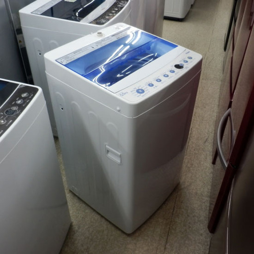 洗濯機 5.5kg 2017年製 ハイアール Haier JW-C55CK ペイペイ対応 札幌市西区西野