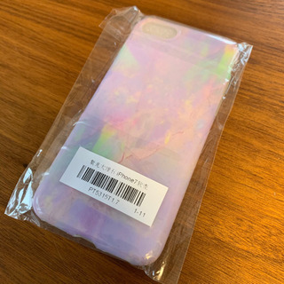 【新品】レインボー大理石？カラーiPhone7ケース