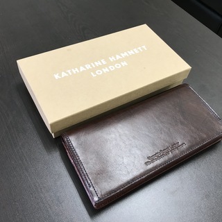 【新品・未使用】キャサリンハムネット ロンドン 長財布 (基本送料無料)
