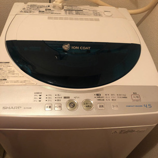SHARP洗濯機2011年式